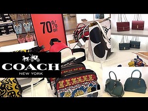 COACH OUTLET SALE BAG,HANDBAGS | SHOP WITH ME 70% OFF CLEARANCE SALE