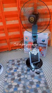 # Solar-Powered Fan with Lighting Stay cool and bright with our solar-powered fan and lighting system! This innovative product features: - *Solar-Powered Fan*: Keeps you cool using renewable energy - *4 LED Bulbs*: Provides bright lighting for your space - *20W Solar Panel*: Harnesses sunlight to charge the system - *Long-Lasting Lithium Battery*: Ensures extended usage even during power outages or at night # Perfect for - Homes - Offices - Outdoor spaces - Areas with frequent power outages Pric