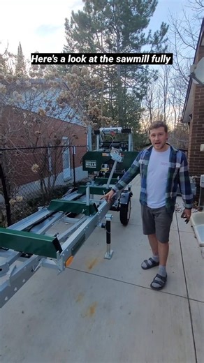 7K views · 46 reactions | Got the sawmill fully assembled. This is...