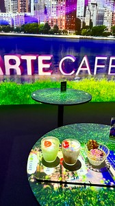 Anders | NYC Creator on Instagram: "Have you been to this interactive media art cafe experience in NYC? The popular exhibit chosen by 9 million + worldwide, @artemuseum_newyork, just opened in NYC and includes the Arte Cafe which has a fun take on a cafe experience with interactive characters that bloom around your drinks & snacks! This exhibit was also an amazing experience with multiple rooms inside a 50,000+ sq ft space using sensory elements including sounds, touch, and scents for each habit