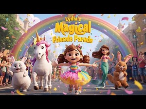 🌈 Lydia’s Magical Friends Parade 🎶 | Kids Nursery Rhyme Song