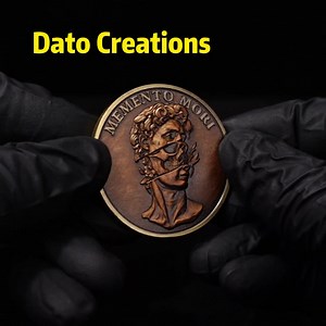 Amor Fati Skull Challenge Coin, Daily Stoicism Reminder Token Memento Mori Stoic Gift - Etsy