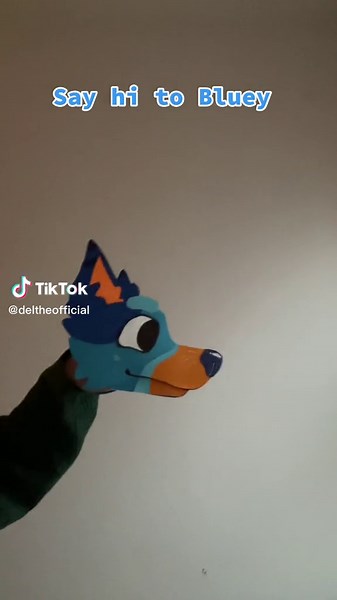 Creative Paper Dragon Puppet Making with Bluey