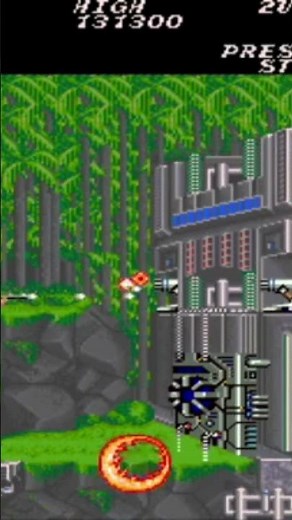 CONTRA Arcade Boss Battle First Level SHOWDOWN! #bestarcadegames #arcadegaming #retro