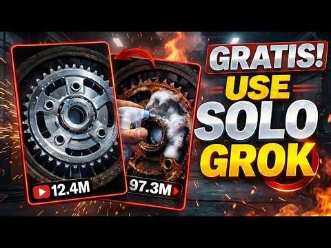 I discovered how to make viral rust removal videos with AI (I'll give you the prompt)