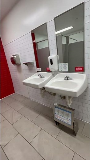 Xlerator hand dryer installation at Target