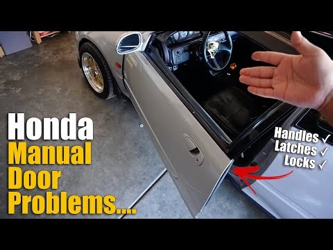 Honda Civic Manual Door Issues!!! (Alignment, Handles, Latches and LOCKS)