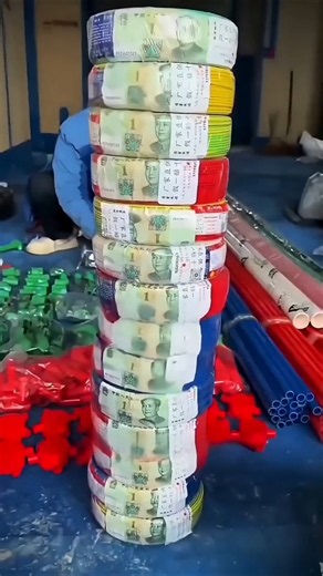 Why Chinese Factories Attach Real Money to Electric Wires