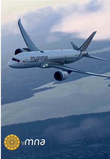 We are excited to annouce that we'll be adding the Boeing 787-8 into our virtual fleet. We've known this aircraft was always meant to be in the Myanmar National Airlines Fleet with the knowledge of cancelled orders and its debut in UBA's very own safety video. We hope that this aircraft will draw in our long haul lovers, with plans to add destinations like New York, Paris, Milan, Tokyo, London. The registration XY-ASN is subtle nod and tribute to General Aung San. #flymnavirtual #boeing