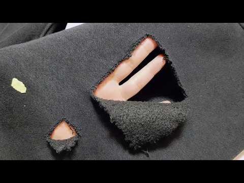 Your step-by-step guide to repairing multiple and complex holes in your jacket yourself