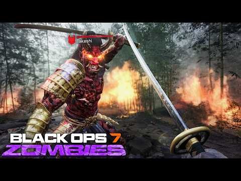 KOWAKUJO SECRET TAKEO BOSS FIGHT AND EASTER EGG CUTSCENE! (Black Ops 7 Zombies)