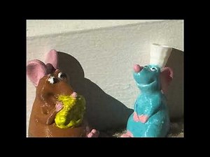 Ratatouille Remy & Emile Scenes In Stop Motion