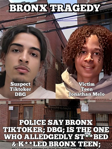 A 17-year-old high school senior, Jonathan Melo, was fa**lly sta**ed in the back on Wednesday afternoon, April 29, 2026, in the Parkchester/Soundview section of the Bronx. The attack occurred around 4:30 p.m. outside an apartment building at 1337 Beach Avenue, near McGraw Avenue. Police sources say Tiktoker DBG is allegedly responsible for hom**ide. He has yet to be apprehended. #bronx #crime #news #fyi