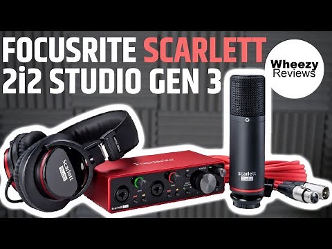 Focusrite Scarlett 2i2 Studio 3rd Gen Unboxing - Bundle Review Part 1
