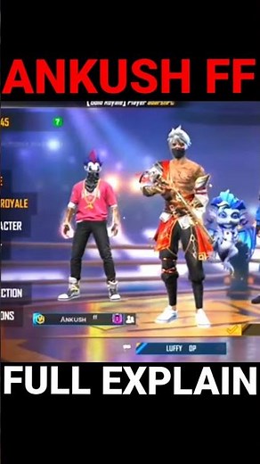 REALITY BEHIND ANKUSH FF || WHO IS ALPHA || ANKUSH FF REALITY 😈 || SKYLORD EXPOSED ANKUSH FF #shorts