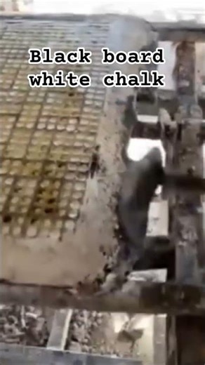 Black board white chalk making prosess in factory #2578 #chalk#viral #ytshorts