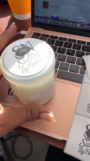 Erica Banks on Instagram: "Here’s a clip of me explaining on of the most tedious parts of making candles. I really have to push myself to push through my mistakes as a beginner and realize that you only get better with time! #SoyWax #SelfMadeWithLove#BlackOwnedBusiness #SultryByNature #WomanOwnedBuisness"