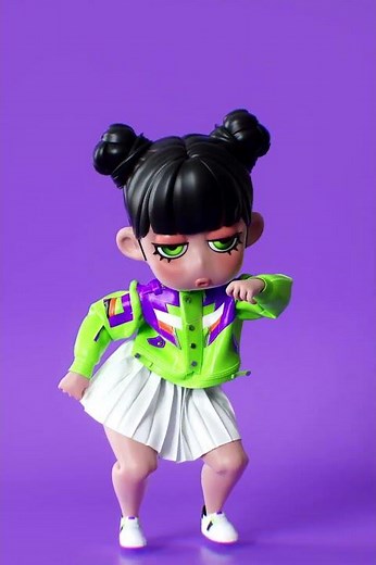 Cute chibi style! I'm copying this outfit!