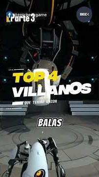 🤖🧠 TOP 4 Villains Who Were Right: GLaDOS | Part 3 #gaming #top #portal