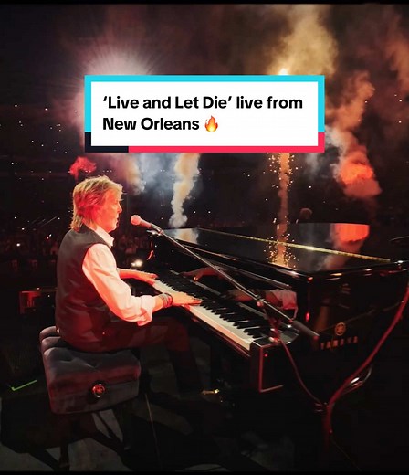 Paul McCartney Live in New Orleans: 'Live and Let Die'