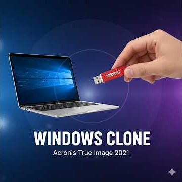 Windows clone using Acronis True Image on Medicat USB flash drive #windows #systemupdate #clone