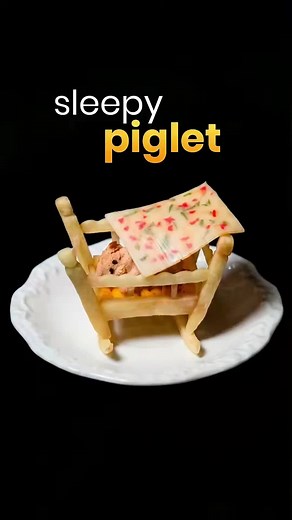 Piglet Under a Blanket Recipe: Creative Potato Cradle