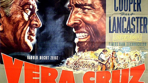 Vera Cruz 1954 with Gary Cooper, Burt Lancaster and Cesar Romero,