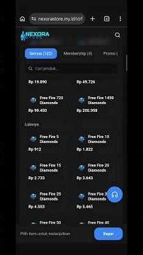 WEB TOPUP GAME & E-WALLET MURAH🤩HARGA RAMAH DI KANTONG 😻