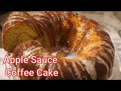 Apple Sauce Coffee Bundt Cake