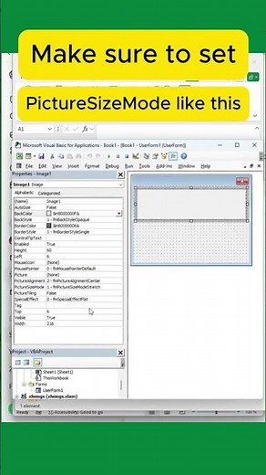 Make Your Excel UserForms Look Professional (Load Images with 4 Lines of VBA)