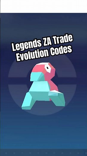 Pokémon Legends ZA Trade Evolution Codes #Pokémon #pokemonlegendsza #pokemon #shinypokemon