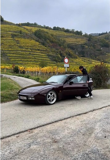 Experience the Charm of the Porsche 944 S2 in Zyclam Red