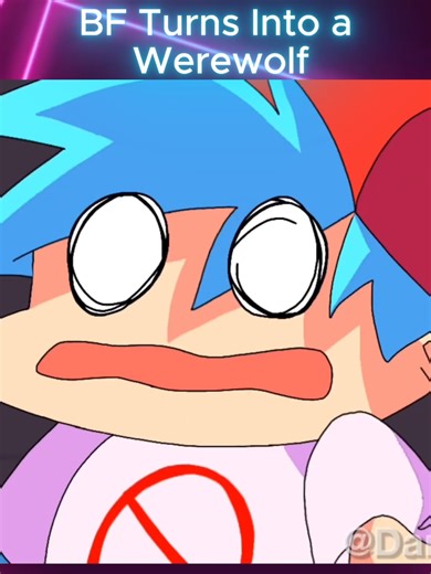 Werewolf Transformation in Friday Night Funkin' Animation | TikTok