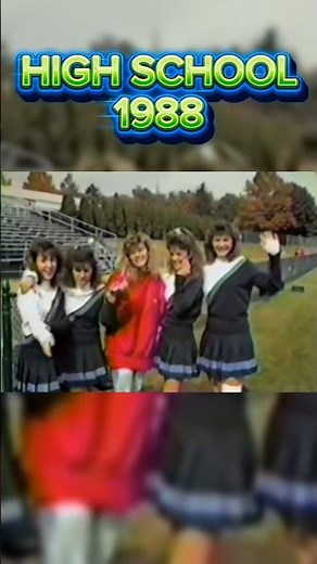 High School Memories (1988) | A Glimpse Into Another Time