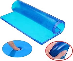 Motorcycle Seat Gel Pad Motorcycle Seat Cushion Shock Absorption Mats Soft Cooling Car Driver Passenger Long Driving Seat Pad Comfort Office Chair Home Seat Cushion (35 x 35 x 2cm)