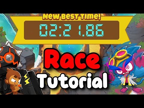 BTD6 Race Tutorial || Get Every Race Achievement!! (Bouncing Time)