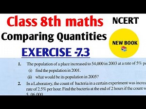 Class 8th maths l Exercise 7.3 l NCERT l Solution l Chapter 7 l Mathematics l New NCERT Q1 to Q3
