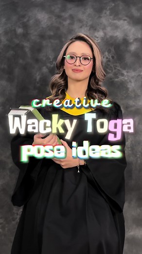 Creative Toga Pose Ideas Ft. @Keah 💕 for Fun Graduation Pics