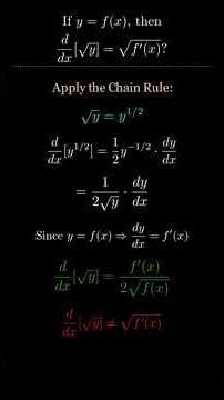 Calculus Chain Rule Quiz: True or False