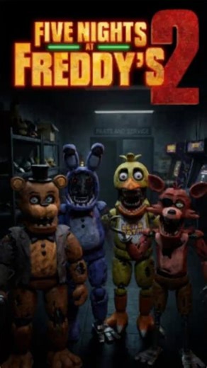 HOW THE WITHERED ANIMATRONICS END YOU IN FNAF 2 #shorts