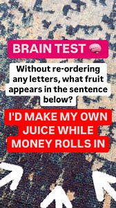 297K views · 125 reactions | Smart brain test This original video was produced by Network Media LLC Productions, Rick Lax and Jennie Carroll | Hack 'n' Giggle | Facebook