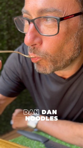 Dan Dan noodles in a rice cooker . Simple and brilliant