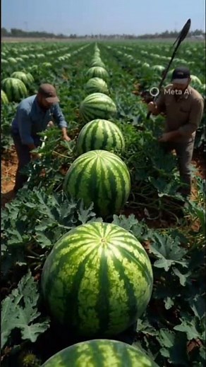 Grow 1000 KG Watermelons Organically! Full Natural Farming Method | High Yield Watermelon Tutorial”