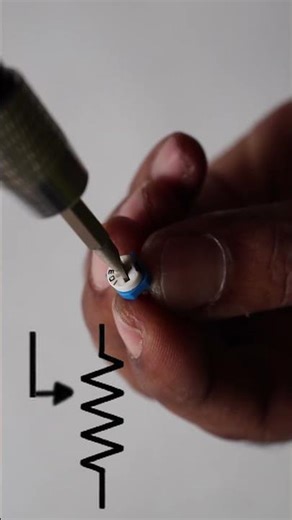 You can change resistance with this knob 😲 Variable Resistor Explained #esp32 #arduino #resistor