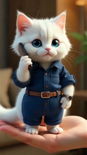 I Made an Animated Phone Call with My Tiny Talking Cats