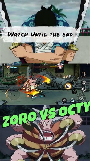 Zoro vs Octy | One Piece Ambition #onepiecemobile #onepiece #arlong #arlongpark #nami