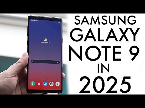 Samsung Galaxy Note 9 In 2025! (Still Worth It?) (Review)