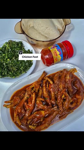 Delicious Spicy Chicken Feet Recipe | Zambian Food TikTok