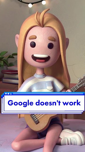 the current state of search engines (music video) #google #blender3d #animation #blender #3danimation #b3d #3d #uke #ukelele #song #music #singing #fyp #foryoupage