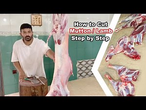 Amazing Goat Mutton Cutting By Expert Butcher | Gosht banane ka asan tarika| Mutton Cutting Skills